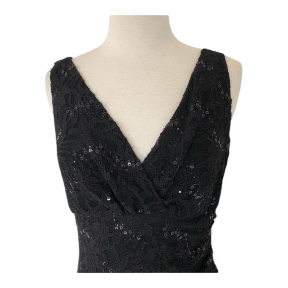 Lauren Ralph Lauren Black Sequin Maxi Dress - Picture 5 of 12